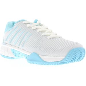 K-Swiss Hypercourt Express 2 Clay Dames - Sportschoenen - Tennis - Smashcourt - White/Blue