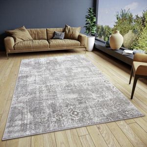 Flycarpets Shine Design vloerkleed - Style - Grijs / Beige - 200x280 cm
