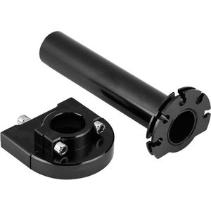 Stuur gasdraaigreep versneller voor motorfiets scooter - zwart - universeel .