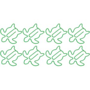Diervormige Paperclips - 100 Stuks Schattige Metalen Bladwijzerclips - Zeeschildpad .
