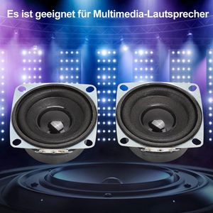 Luidsprekerhoorn 2 stuks 2 inch 4Ω 3 W - Krachtige bas met hoge gevoeligheid