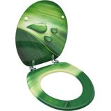 vidaXL-Toiletbril-met-deksel-waterdruppel-MDF-groen