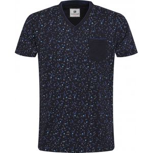 Gabbiano T-shirt T Shirt Met Grafisch Patroon 153573 301 Navy Mannen Maat - M