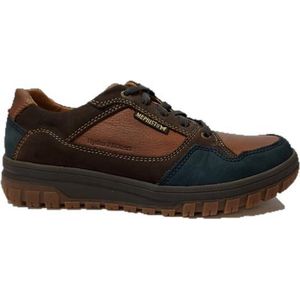 Mephisto Veterschoen Phil Blauw Bruin Combi