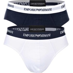 Emporio Armani - Herenslip - Ondergoed - Zwart - 2 Stuks