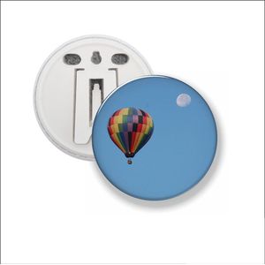 Button Met Clip - Luchtballon