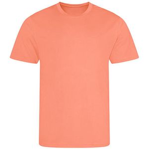 Vegan T-shirt met korte mouwen Cool T 'Peach Sorbet' - XS