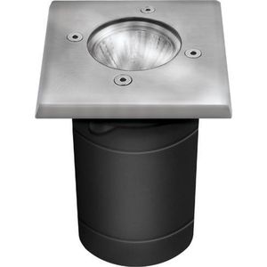 Kanlux S.A. - LED GU10 grondspot RVS rond Modern IP67 - Enkelvoudig voor 1 LED GU10 spot