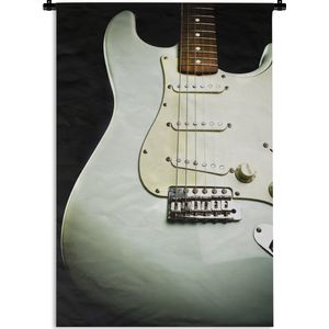 Wandkleed Elektrische gitaar - Close-up van een elektrische gitaar Wandkleed katoen 120x180 cm - Wandtapijt met foto XXL / Groot formaat!