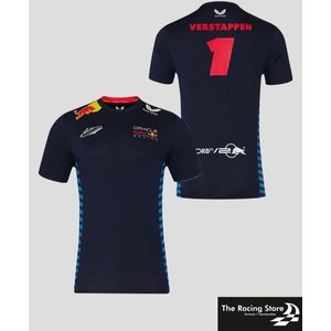 Oracle Red Bull Racing Max Verstappen Kids Shirt 2024 JXL (164) - MV1
