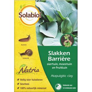 Solabiol Slakken Barrière Atapulgitic Clay - 1,5 kg - Voorkomt Slakken - Bestrijdingsmiddel voor Groenten en Siergewassen