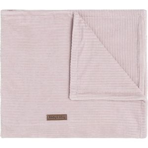 Baby's Only Wiegdeken - Baby deken Sense - Dekentje voor meisjes - 1.6 TOG - 70x95 cm - Oud Roze - Zachte rib corduroy stof