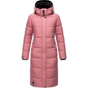 Comfortabel & Winddicht Marikoo Reliziaa - Winterjas Dames - Volwassen - Capuchon - Donker roze - XXL