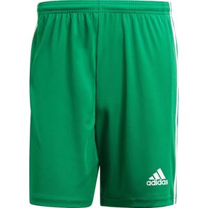adidas - Squadra 21 Shorts Youth - Groen Voetbalbroekje - 116 - Groen