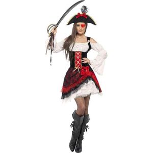 Glamour piraten kostuum voor vrouwen - Verkleedkleding - Medium