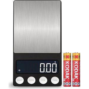 Precisie Weegschaal Keuken Digitaal - 0 01 tot 200 gram - Incl. batterij!