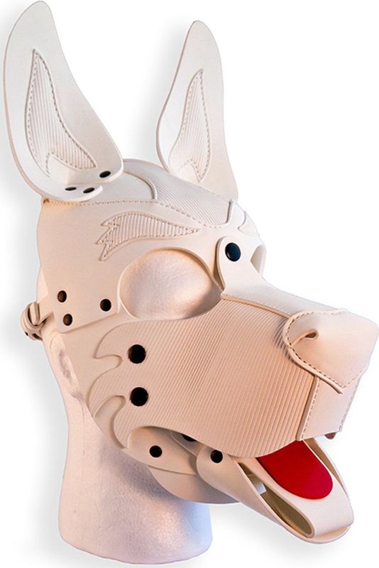 Brutus Vegan Puppy Hood - Wit
