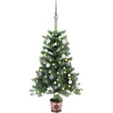 vidaXL-Kunstkerstboom-met-verlichting-en-kerstballen-90-cm-groen