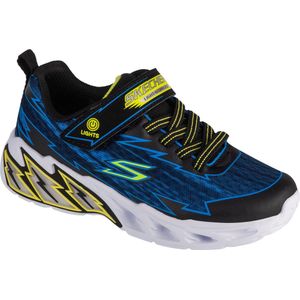 Skechers S-Lights: Light Storm 2.0 - Bolt Brights 400149L-BKBL, voor een jongen, Zwart, Sneakers,Sportschoenen, maat: 28