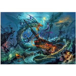 Clementoni - Puzzel - 3000 Stukjes - Landschap met Kasteel - Puzzel Voor Volwassenen - High Quality Collection