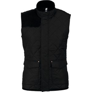 Bodywarmer Dames L Kariban Mouwloos Black 100% Polyester