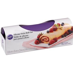 Wilton Siliconen Bakvorm - Swiss Roll - 22. 8x33cm