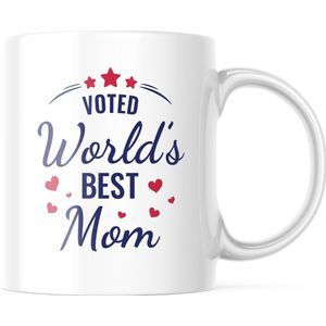 Moederdag Mok Voted World's Best Mom