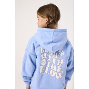 GARCIA Meisjes Chest print Sweater Blauw Long mouw