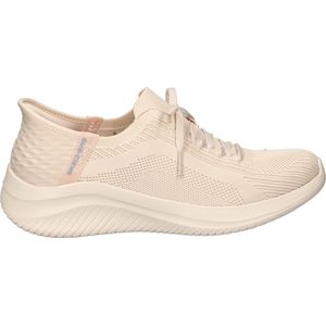 Skechers Hands Free Slip-Ins Ultra Flex dames sneaker - Natural - Maat 37