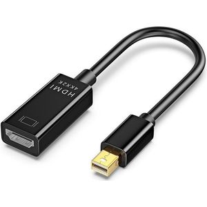Qost - Mini Displayport naar HDMI adapter - mDP 1.4 naar HDMI 2.0 videokabel - 4K 60Hz