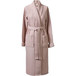 Aquanova Viggo badjas - Wafel - L - Dusty Pink