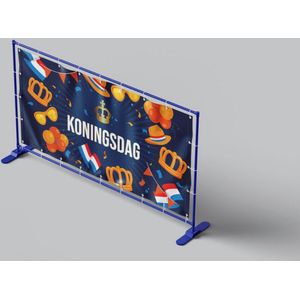 Koningsdag Banner 250x500cm