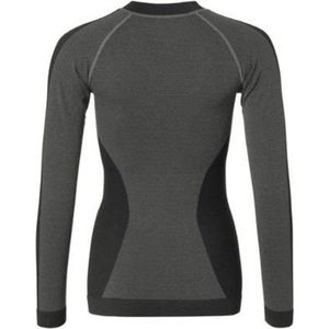 Falcon Thermoshirt Heren - Zwart/Antraciet - Maat L