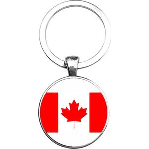 Sleutelhanger Glas - Canada