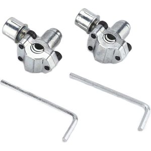 2-pack Ventielset Piercing BPV-31 - Koelkastkraan Ventiel - Compatibel met 1/4 Inch 5/16 Inch 3/8 Inch Buizen .
