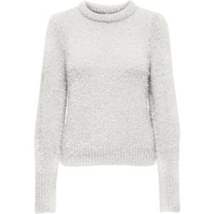 Only Lanni Glitter Puff Gebreide Trui Dames - Maat L