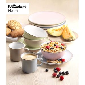 Serviesset duurzaam borden mokken kommen tableware set