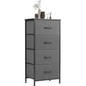 Commode met 4 Laden voor Woonkamer, Kinderkamer, Hal - Industriële Stijl Opbergkast