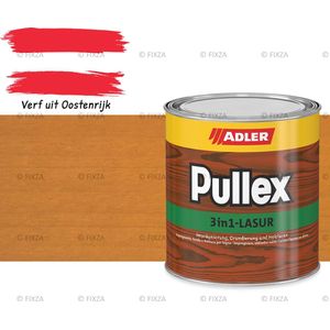 ADLER Pullex 3in1-Lazuur Tukan, bruine beits 0,75 liter