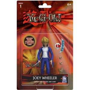 Yu-Gi-Oh! Joey Wheeler Collectible Figure Speelfiguur 13 cm (Inclusief Yu-Gi-Oh Kaart) {Speelgoed voor kinderen jongens meisjes | Yu-Gi-Oh , YuGiOh | Anime, Manga Actiefiguur | Draak Draken Kaarten | Yami Yugi, Seto Kaiba, Bakura, Mai Kujaku, Dartz}