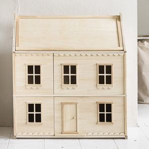 Petite Amélie Poppenhuis Kinderspeelgoed - Vanaf 3 jaar - 71x64x28 cm - Hout