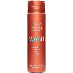 Vision Haircare Gents Wash 2 in 1 250ml