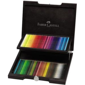 Faber-Castell kleurpotloden - Polychromos - houten koffer - 72-delig - FC-110072