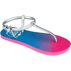 Waimea Teenslippers Dames - Enkelbandje - Blauw/Roze - 37