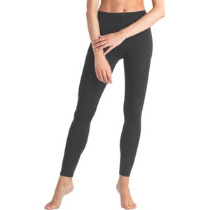 Thermo Legging Dames - Dames Thermo Broek - Fleece - Grijs - Maat S/M (36/38) | Thermo Ondergoed