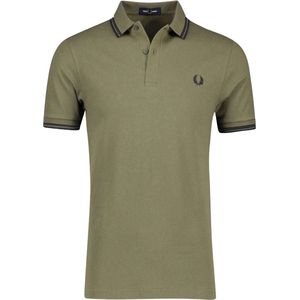 Fred Perry Polo M3600 Donkergroen T51 - Maat M - Heren