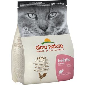 Almo Nature Holistic Droogvoer voor Kittens - Holistic Kitten - Kip - 2kg