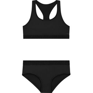 Shiwi Bikini set CHARLIE RACERBACK SET - HIPSTER - black - 122/128