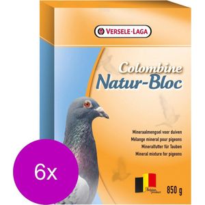 Colombine Natur-Bloc  Veldkoek - Duivensupplement - 6 x 850 g