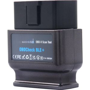 Obd2 scannner - Obd2 - OBDCheck BLE - Bluetooth 4.0 - OBD2 Scanner voor iOS en Android - Auto diagnostische Code Reader - Scannen - Tool voor Universal OBDII/EOBD voertuigen